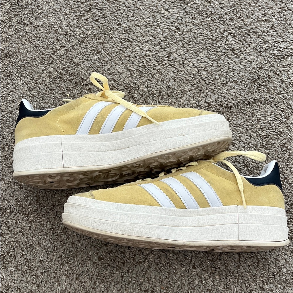 Adidas Women's Mustard Yellow Sneakers